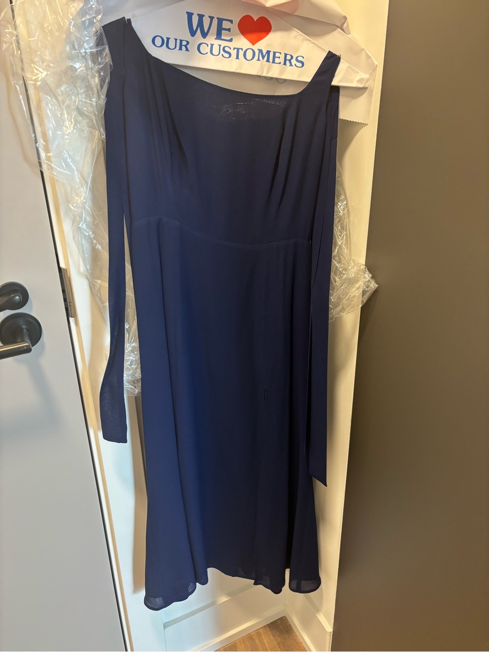 Reformation Twilight Navy Dress